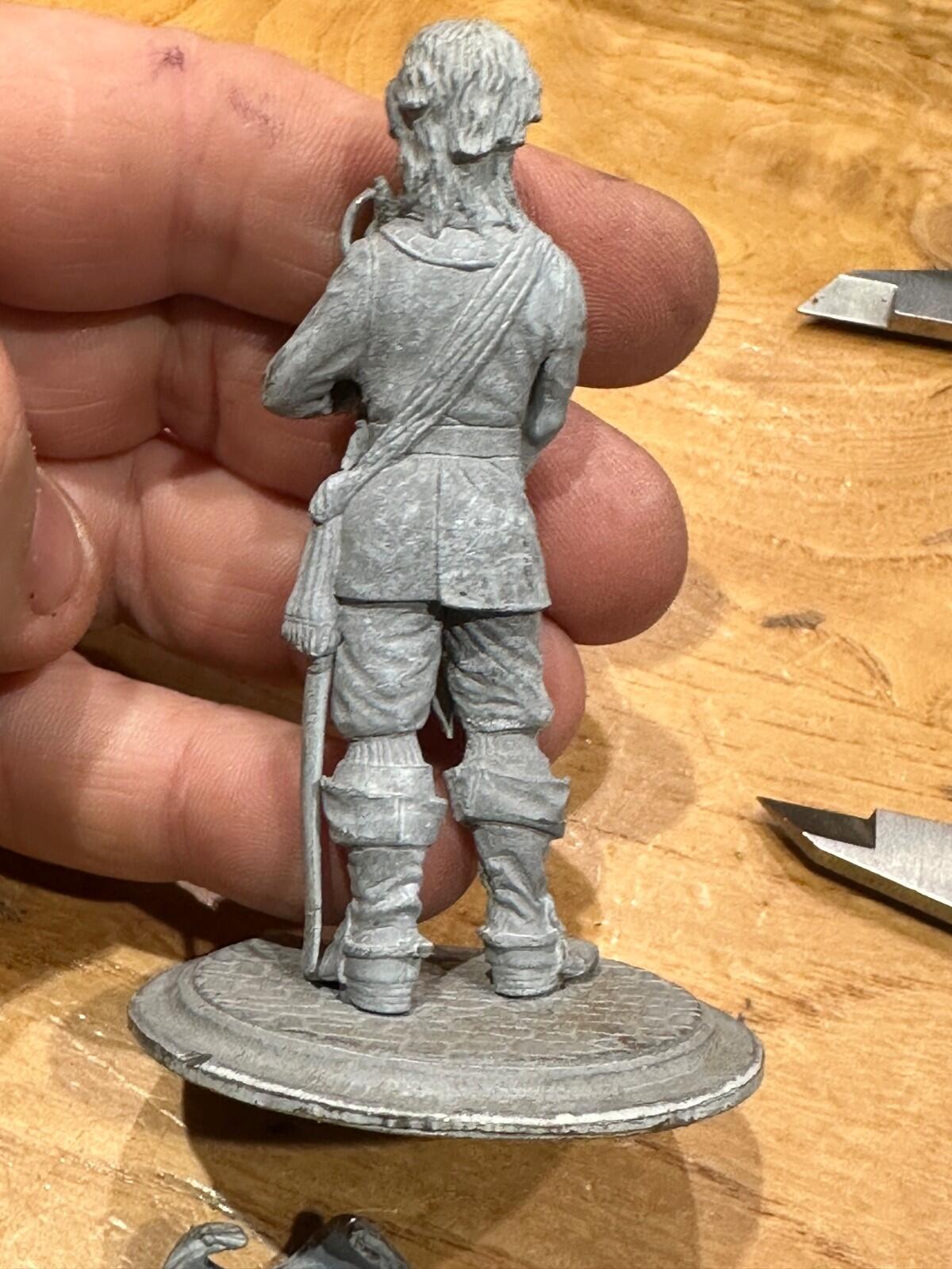 ECW  70mm scale white metal figure ENGLISH CIVIL WAR series 77