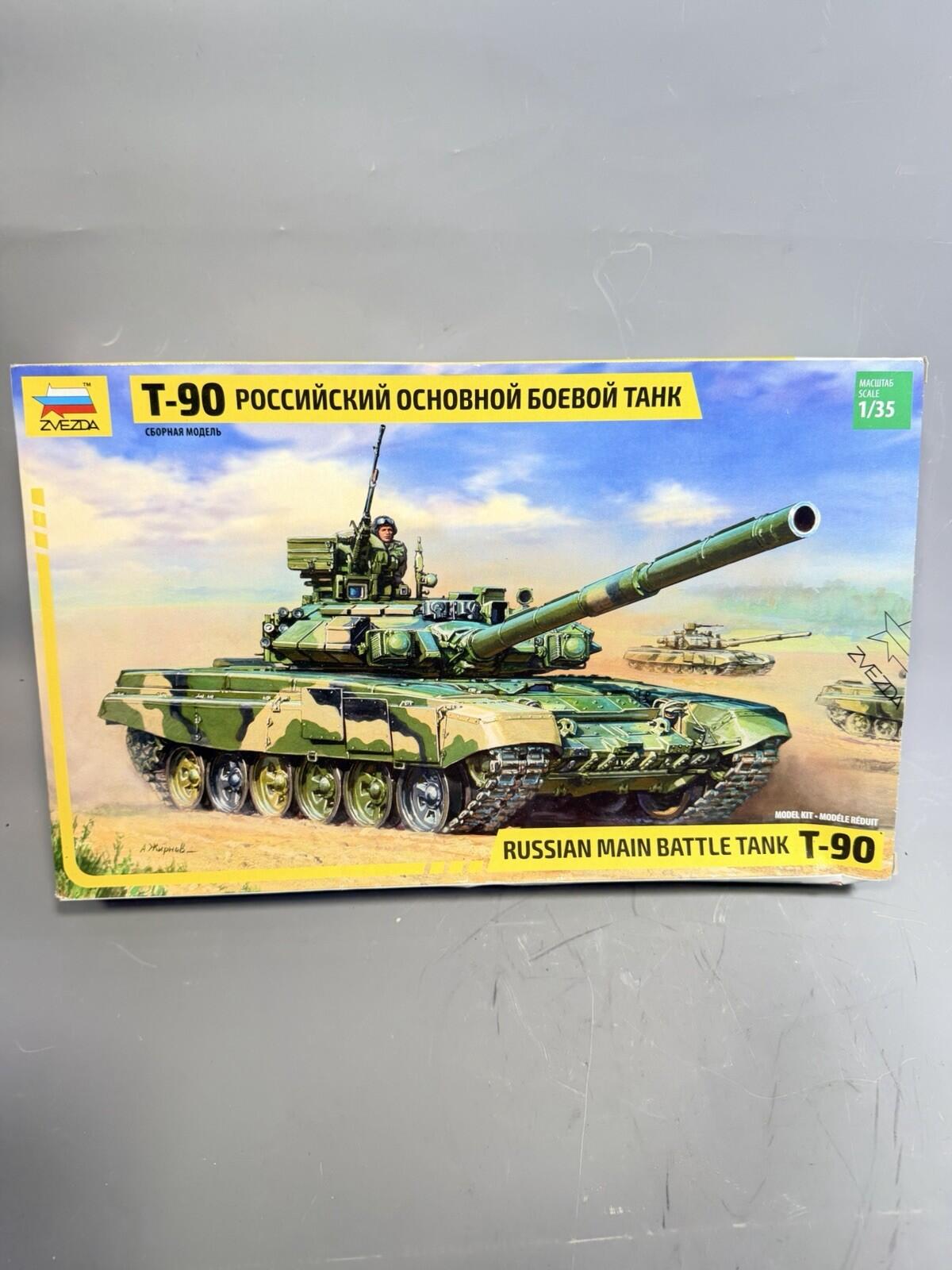 Zvezda 3573 1/35 T-90 Russian Main Battle Tank